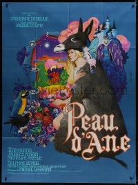 8b703 DONKEY SKIN French 1p 1970 Jacques Demy's Peau d'ane, best art of Deneuve by Jim Leon!