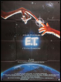 8b711 E.T. THE EXTRA TERRESTRIAL French 1p 1982 Steven Spielberg, classic fingers touching art!