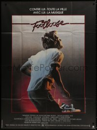 8b733 FOOTLOOSE French 1p 1984 teenage dancer Kevin Bacon has the music on his side!