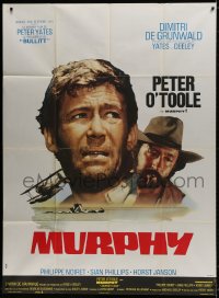 8b847 MURPHY'S WAR French 1p 1971 different Marty art of Peter O'Toole, directed by Peter Yates!