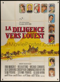 8b928 STAGECOACH French 1p 1966 Ann-Margret, Red Buttons, Bing Crosby, great cast portraits!