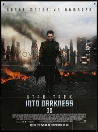 8b931 STAR TREK INTO DARKNESS French 1p 2013 cool image Benedict Cumberbatch & city in ruins!