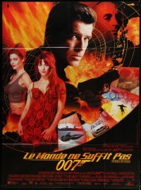 8b990 WORLD IS NOT ENOUGH French 1p 1999 Brosnan as James Bond, Denise Richards, Sophie Marceau!