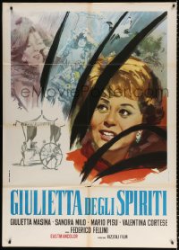 8b167 JULIET OF THE SPIRITS Italian 1p R1960s Federico Fellini's Giulietta degli Spiriti, Masina