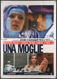 8b084 WOMAN UNDER THE INFLUENCE Italian 2p 1974 John Cassavetes, Peter Falk, Gena Rowlands