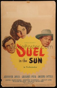 8b309 DUEL IN THE SUN WC 1947 Jennifer Jones, Gregory Peck & Joseph Cotten in King Vidor epic!
