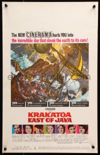 8b384 KRAKATOA EAST OF JAVA Cinerama WC 1969 the day that shook the Earth to its core, McCarthy!