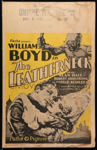 8b394 LEATHERNECK WC 1929 American soldier William Boyd in romance & intrigue at the end of WWI!
