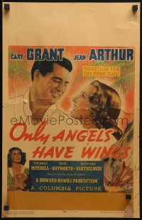 8b436 ONLY ANGELS HAVE WINGS WC 1939 Howard Hawks, Cary Grant, Jean Arthur, Rita Hayworth, rare!