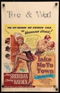 8b502 TAKE ME TO TOWN WC 1953 sexy Ann Sheridan, Sterling Hayden, Douglas Sirk, Ross Hunter!