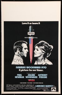 8b549 WUSA WC 1970 Paul Newman, Joanne Woodward, cool political conspiracy artwork!