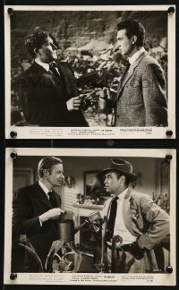 8c959 HOODLUM 2 8x10 stills 1951 great images of Lawrence Tierney, Allene Roberts, film noir!
