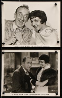 8c975 PHANTOM PRESIDENT 2 8x10 stills 1932 great images of Claudette Colbert, Jimmy Durante!