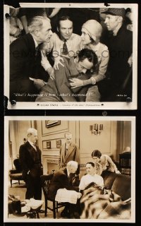 8c981 SHADOW OF THE LAW 2 8x10 stills 1930 great images of pretty Marion Shilling & William Powell!