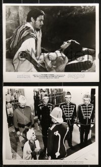 8c572 BRIGAND OF KANDAHAR 8 8x10 stills 1965 John Gilling, Hammer, great images of Ronald Lewis!