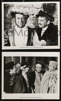 8c691 CARRY ON HENRY VIII 6 8x10 stills 1972 Sidney James, wacky images from English comedy!