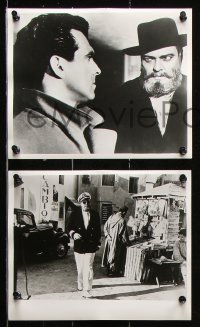 8c386 CONFIDENTIAL REPORT 13 8x10 English stills 1962 Orson Welles as Mr. Arkadin, rare 1st release!