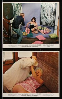 8c108 CORRUPTION 4 color 8x10 stills 1968 Peter Cushing, sexy Sue Lloyd, English horror!