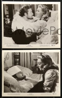 8c579 DIANE 8 8x10 stills R1962 great images of Roger Moore and sexy Lana Turner!