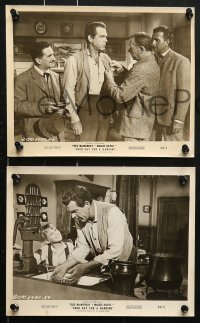 8c776 GOOD DAY FOR A HANGING 5 8x10 stills 1959 Fred MacMurray, Robert Vaughn, kill you with a smile!