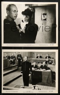 8c259 I ACCUSE 18 8x10 stills 1958 Jose Ferrer stars as Captain Dreyfus, great images!