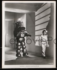 8c962 INVISIBLE BOY 2 8x10 stills R1973 Robby the Robot, monster who would destroy the world!