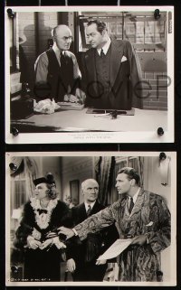 8c592 JOHN DILSON 8 8x10 stills 1930s-1940s cool portraits of the star from a variety of roles!
