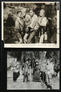 8c460 JOURNEY TO THE CENTER OF THE EARTH 11 from 6.75x9 to 8.25x10 stills 1959 Jules Verne, Boone, Mason, Dahl!