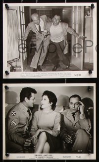 8c649 KING DONOVAN 7 8x10 stills 1950s-1960s cool portraits of the star from a variety of roles!