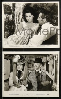 8c260 LADY L 18 8x10 stills 1966 great images of sexy Sophia Loren, Paul Newman & David Niven!