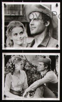 8c654 MAN OF THE EAST 7 8x10 stills 1974 cowboy Terence Hill, spaghetti western!