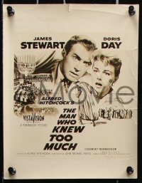 8c861 MAN WHO KNEW TOO MUCH 4 8x10 stills 1956 James Stewart & Doris Day, Alfred Hitchcock!