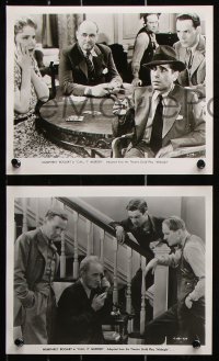 8c795 MIDNIGHT 5 8x10 stills R1947 Humphrey Bogart, Sidney Fox, great images!