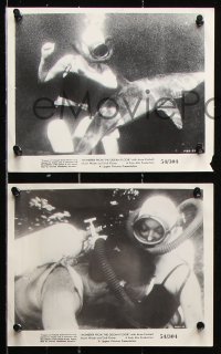 8c657 MONSTER FROM THE OCEAN FLOOR 7 8x10 stills 1954 sexy Anne Kimbell, scuba diving images!