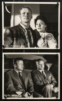 8c332 NIGHTFALL 15 8x10 stills 1957 Jacques Tourneur, great images of Aldo Ray, Anne Bancroft!