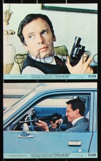 8c081 OUTSIDE MAN 6 8x10 mini LCs 1973 great images of Jean-Louis Trintignant, Roy Scheider!