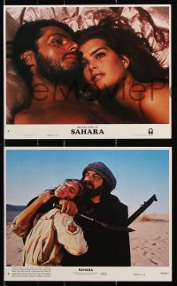 8c119 SAHARA 4 8x10 mini LCs 1984 sexy Brooke Shields in the hottest place on Earth!