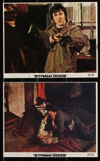8c122 STRAW DOGS 4 8x10 mini LCs 1972 Dustin Hoffman, Susan George, directed by Sam Peckinpah!