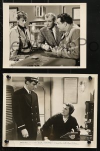 8c743 WILLIAM HOPPER 6 from 7x9 to 8x10 stills 1940s-1950s star from a variety of roles!