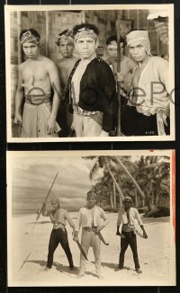 8c167 ZAMBOANGA 39 8x10 stills 1938 Eduardo de Castro, Sulu Sea, Philippine natives, rare!