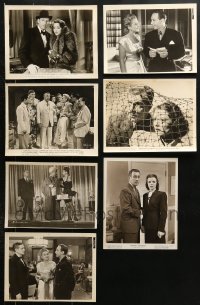 8d436 LOT OF 7 1930S-40S DETECTIVE 8X10 STILLS 1930s-1940s great scenes from mystery movies!