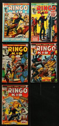 8d036 LOT OF 5 RINGO KID COMIC BOOKS ISSUES BETWEEN #16-#21 1970s Marvel Comics!