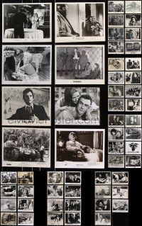 8d393 LOT OF 55 8X10 STILLS 1960s-1970s great scenes from a variety of different movies!