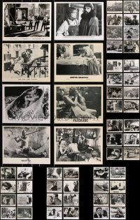 8d389 LOT OF 62 8X10 STILLS 1960s-1970s great scenes from a variety of different movies!