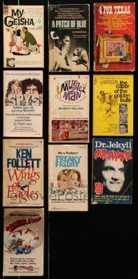 8d453 LOT OF 10 MOVIE EDITION PAPERBACK BOOKS 1960s-1980s Dr. Jekyll & Mr. Hyde, Freaky Friday!