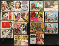 8d319 LOT OF 15 MEXICAN AND SOUTH AMERICAN SEXPLOITATION LOBBY CARDS 1970s sexy scenes with nudity!