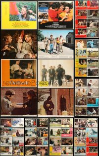 8d195 LOT OF 79 1970S LOBBY CARDS 1970s incomplete sets from a variety of different movies!
