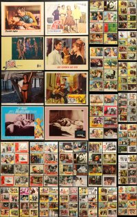 8d161 LOT OF 231 1960S LOBBY CARDS 1960s incomplete sets from a variety of different movies!