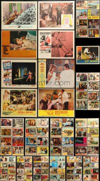 8d188 LOT OF 105 1960S LOBBY CARDS 1960s great scenes from a variety of different movies!