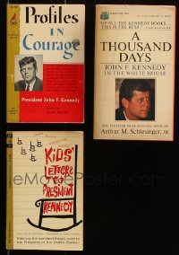 8d505 LOT OF 3 JOHN F. KENNEDY PAPERBACK BOOKS  1960s biographies & more!